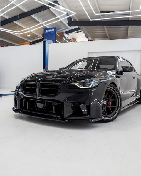BMW M2 G87 EVO-S Gloss Black Front Lip by ZAERO (2023+) - AUTOID® - Front Lips & Splitters - Zaero Design