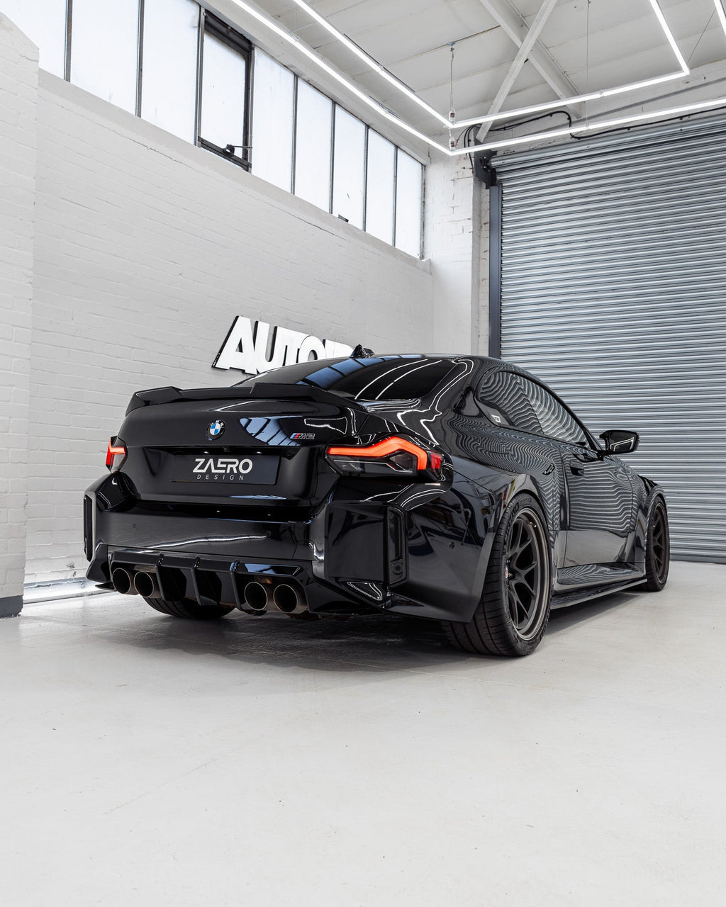 BMW M2 G87 EVO-S Gloss Black Rear Diffuser by ZAERO (2023+) - AUTOID® - Rear Diffusers - Zaero Design