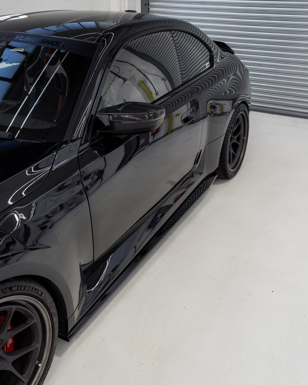 BMW M2 G87 EVO - S Gloss Black Side Skirts by ZAERO (2023+) - AUTOID - Side Skirts & Winglets - Zaero Design