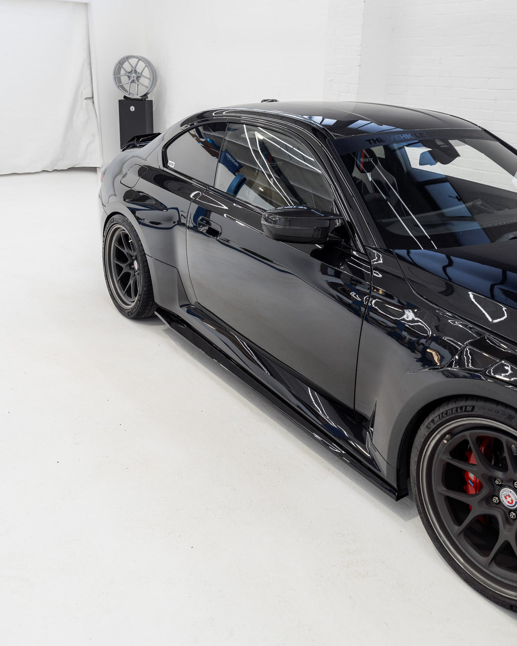 BMW M2 G87 EVO-S Gloss Black Side Skirts by ZAERO (2023+) - AUTOID® - Side Skirts & Winglets - Zaero Design