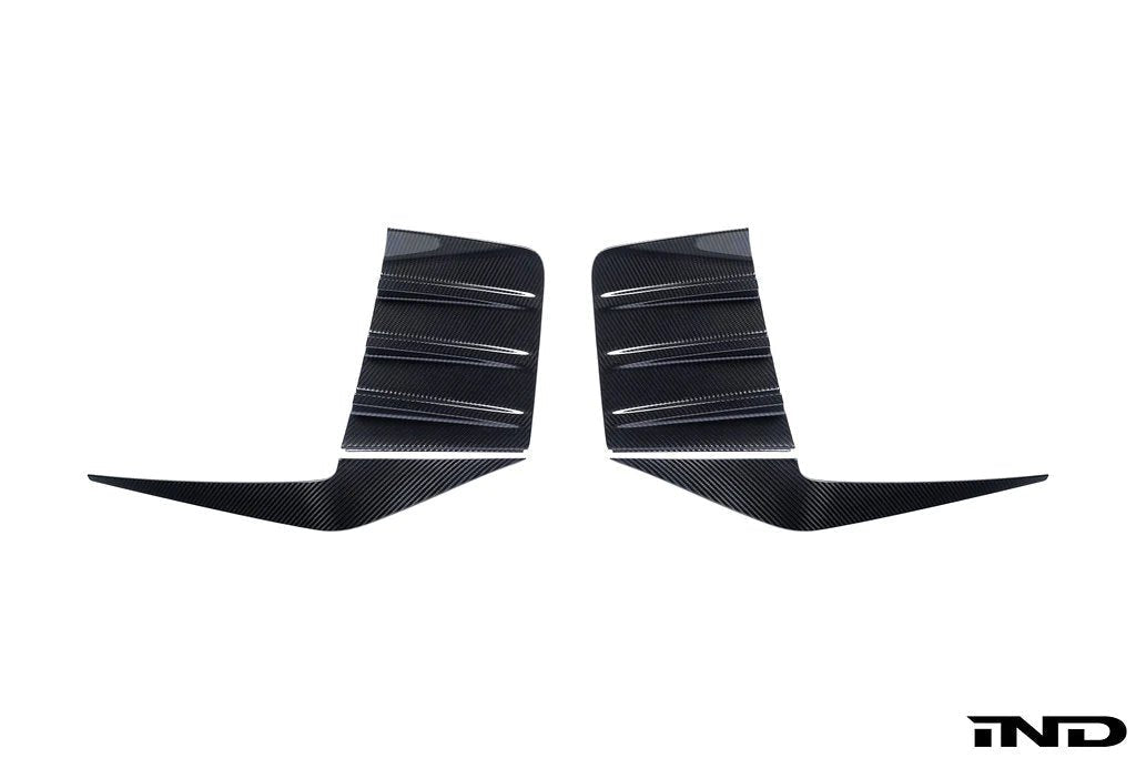BMW M2 G87 Genuine M Performance Carbon Fibre Rear Bumper Inserts (2023+) - AUTOID® - Bumper Inserts & Trim - BMW M Performance