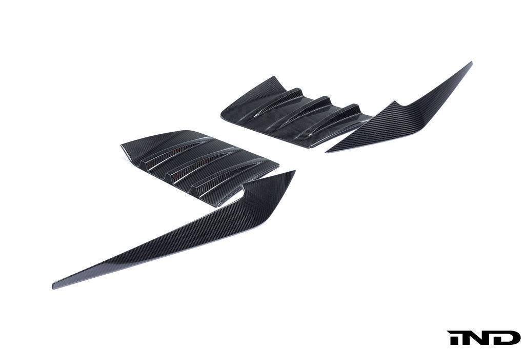 BMW M2 G87 Genuine M Performance Carbon Fibre Rear Bumper Inserts (2023+) - AUTOID® - Bumper Inserts & Trim - BMW M Performance