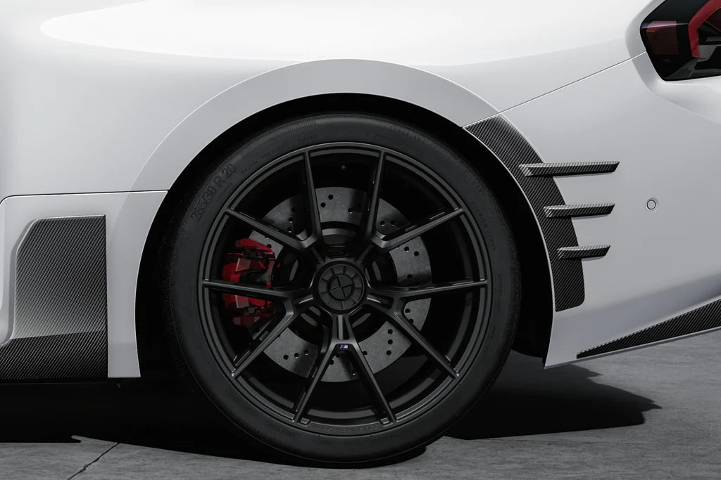 BMW M2 G87 Genuine M Performance Carbon Fibre Rear Fender Arches Trim (2023+) - AUTOID® - Bumper Inserts & Trim - BMW M Performance