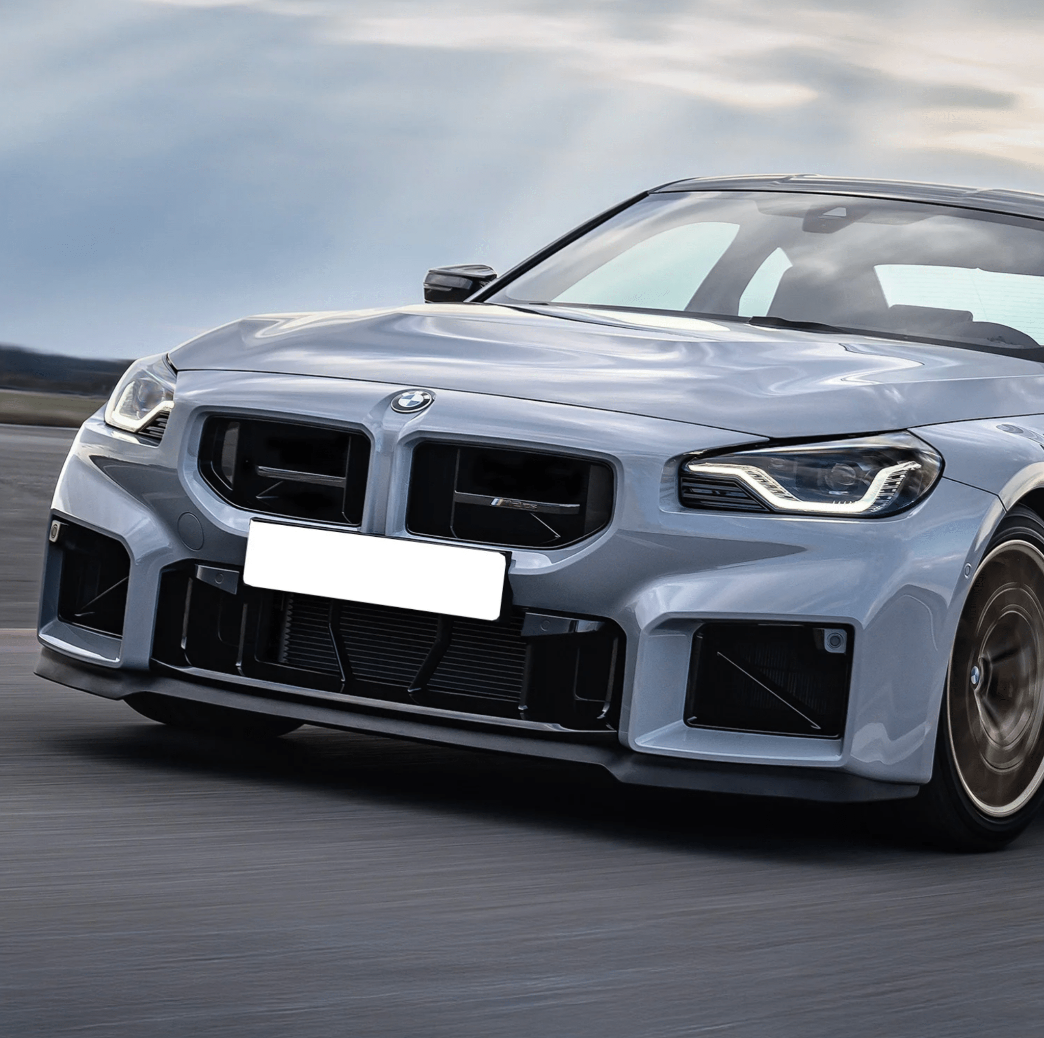 BMW M2 G87 Genuine M Performance CS OEM Front Splitter - AUTOID® - Front Lips & Splitters - BMW M Performance