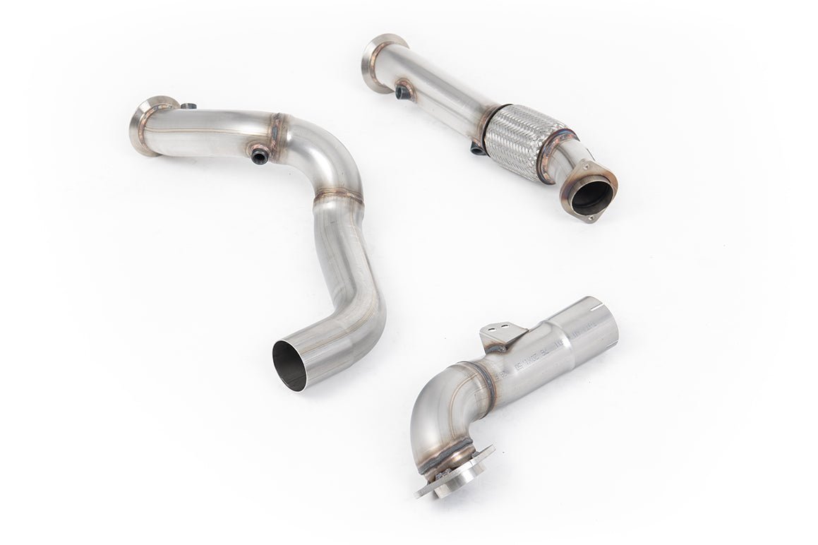BMW M2 G87 Large-bore Downpipes & Cat Bypass Pipes / Decat by Milltek (2023+) - AUTOID® - Exhaust System - Milltek Sport
