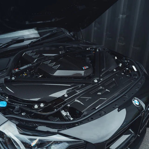 BMW M2 G87, M3 G80 G81 & M4 G82 G83 Pre-Preg Carbon Fibre Cooling Shroud by FORM (2021+) - AUTOID® - Vehicle Dress Up Caps & Covers - FORM Industries
