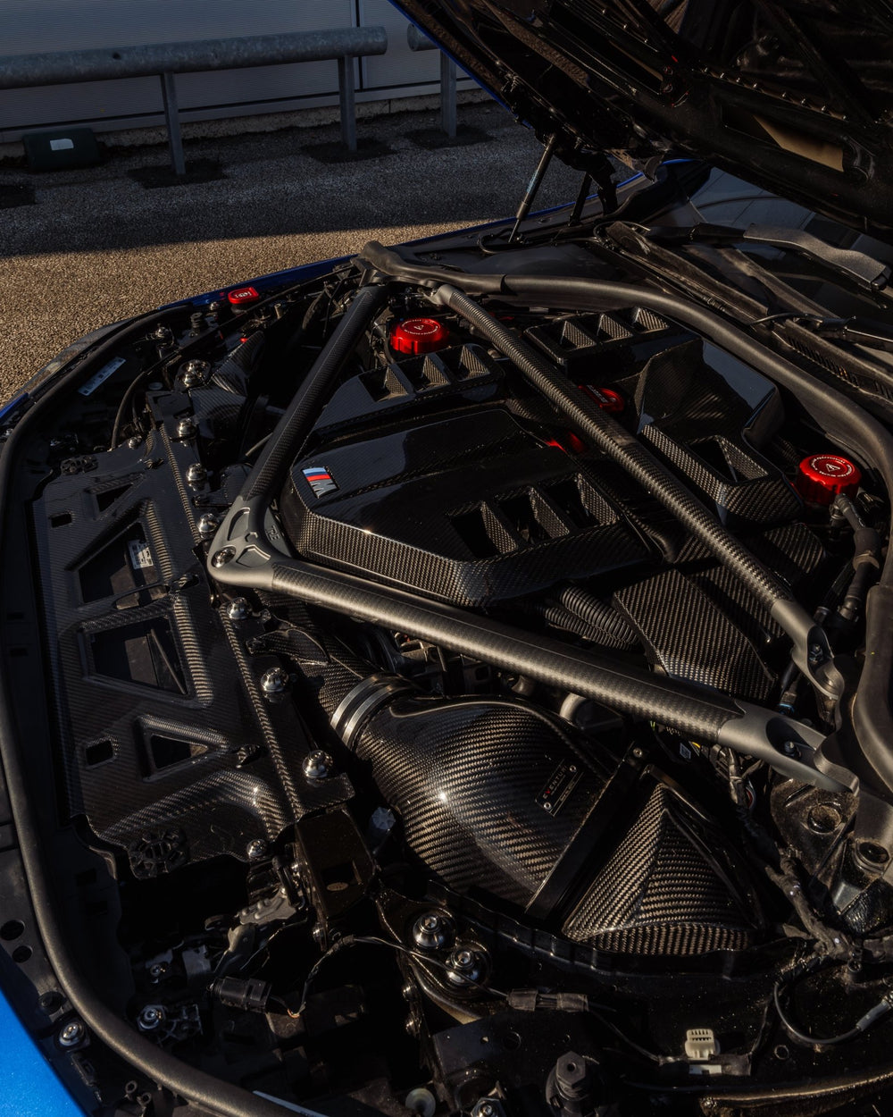 BMW M2 G87, M3 G80 G81 & M4 G82 G83 Pre - Preg Carbon Fibre ECU Cover by TRE (2021+) - AUTOID - Vehicle Dress Up Caps & Covers - TRE