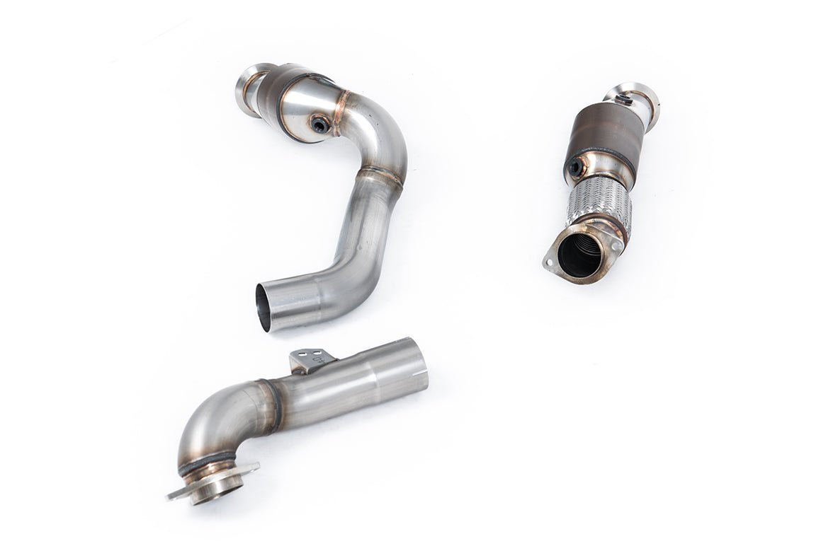BMW M2 G87, M3 G80 & M4 G82 Downpipe and Hi-Flow Sports Cat by Milltek (2020+) - AUTOID® - Exhaust System - Milltek Sport