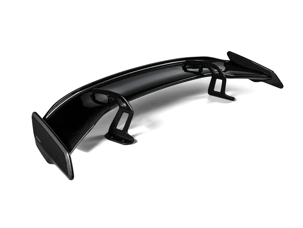 BMW M2 G87, M3 G80, M4 G82 & M Sport Carbon Fibre Rear Wing by Akrapovic - AUTOID® - Rear Wings - Akrapovic