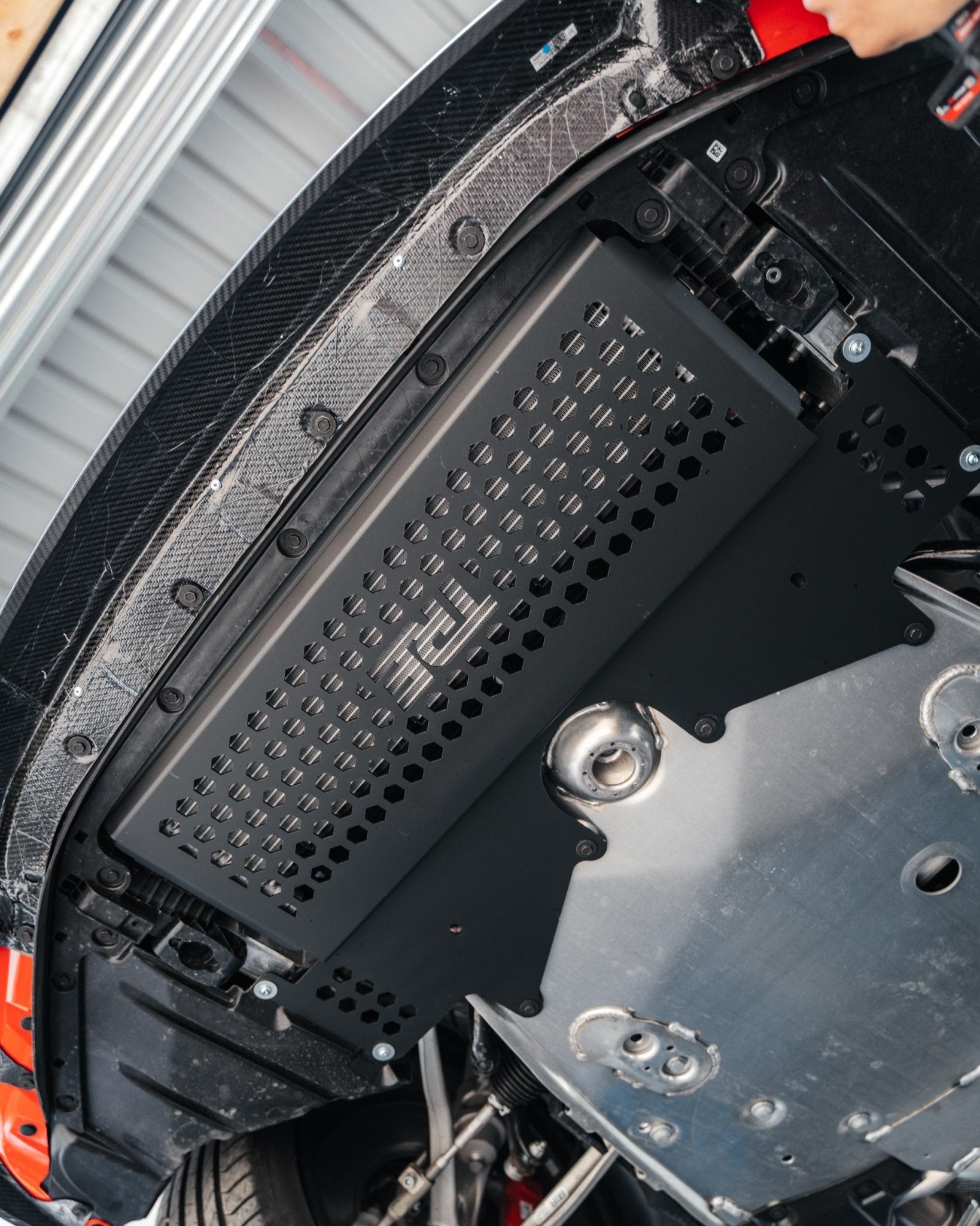 BMW M2 G87, M3 G80 & M4 G82 Skid Plate Under Tray (Oil Cooler Guard) by TREVORA (2021+) - AUTOID® - Vehicle Dress Up Caps & Covers - TREVORA