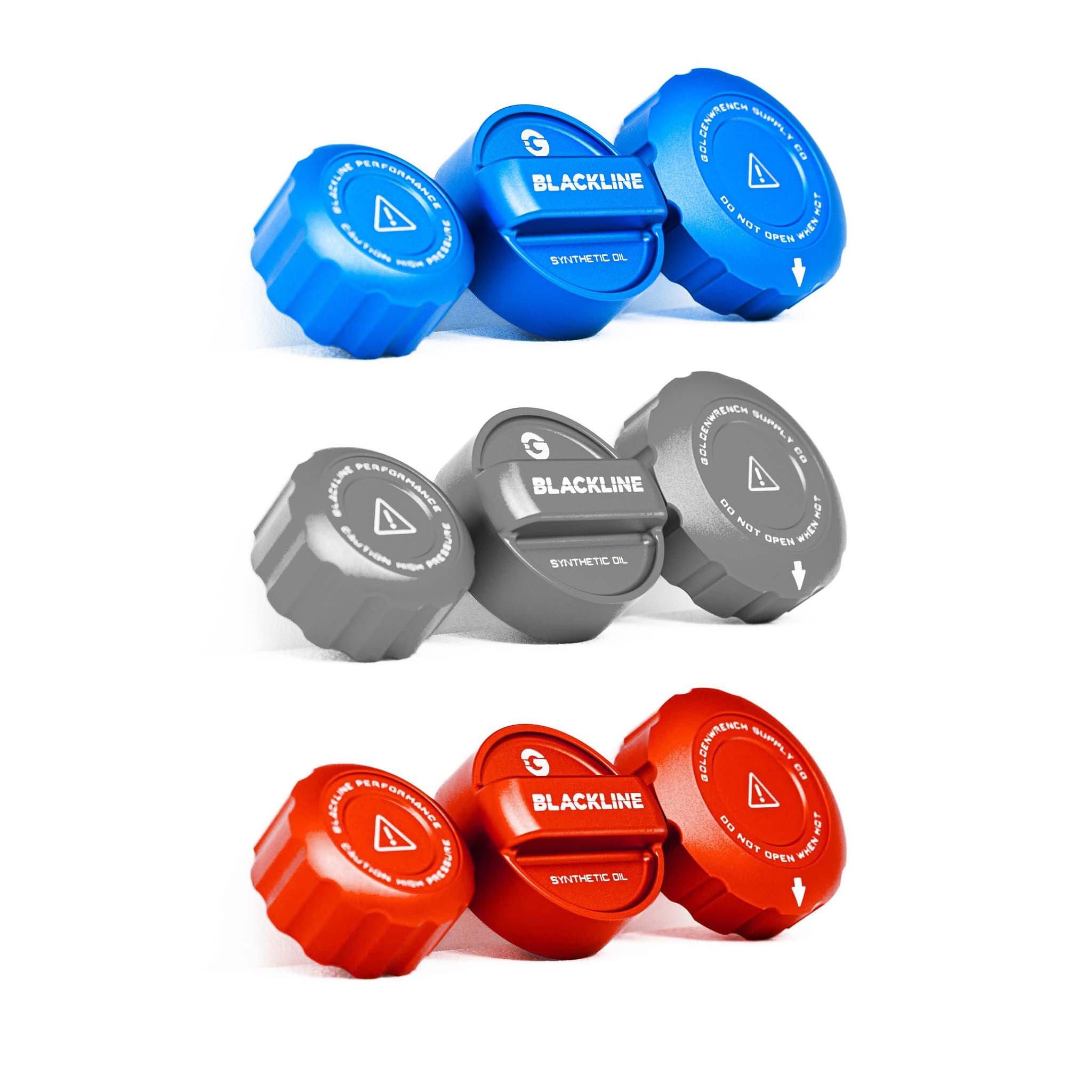 BMW M2 G87, M3 G80, M4 G82, X3M, X4M F9X Engine Bay Cap Set by Goldenwrench - AUTOID® - Vehicle Dress Up Caps & Covers - Goldenwrench Supply