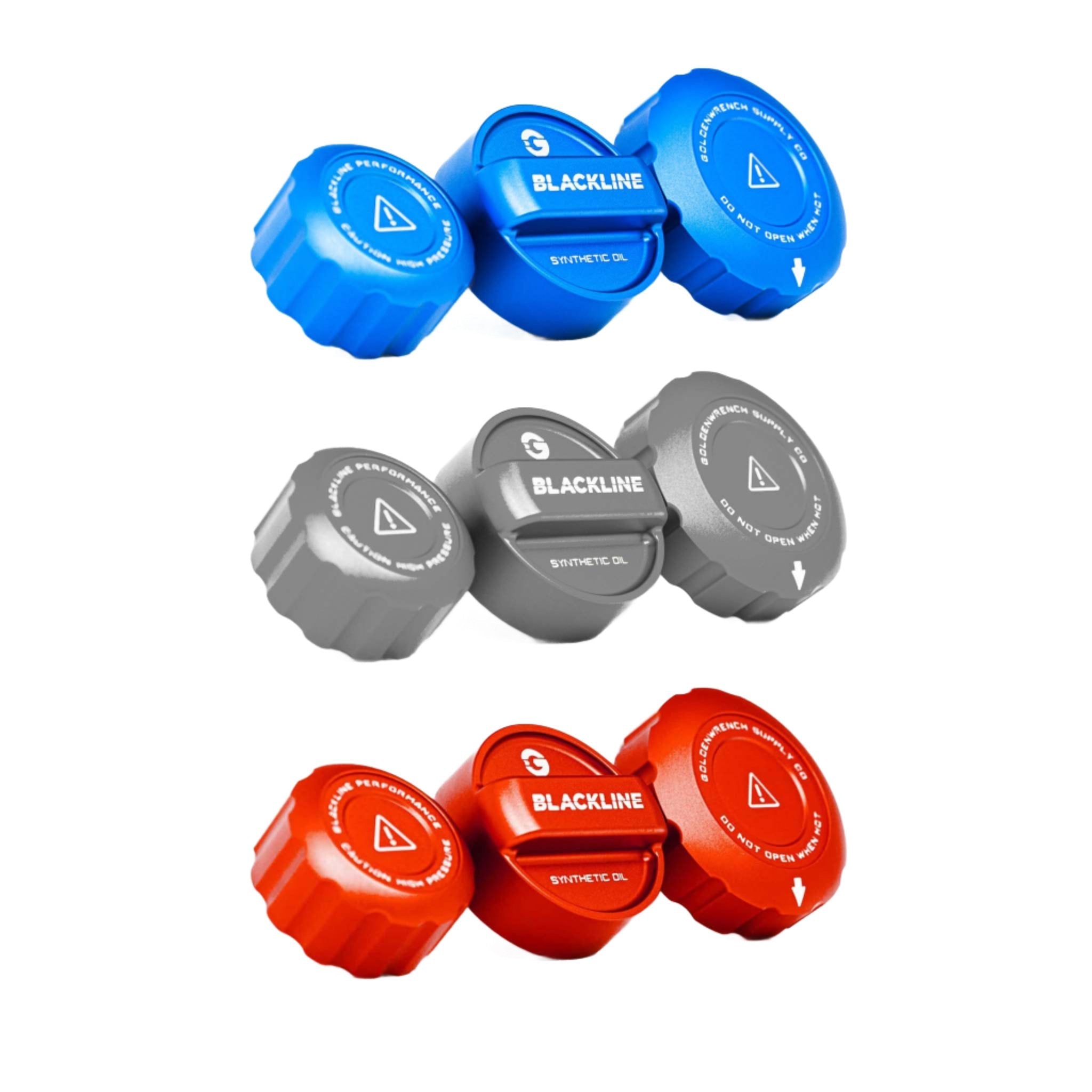 BMW M2 G87, M3 G80, M4 G82, X3M, X4M F9X Engine Bay Cap Set by Goldenwrench - AUTOID® - Vehicle Dress Up Caps & Covers - Goldenwrench Supply