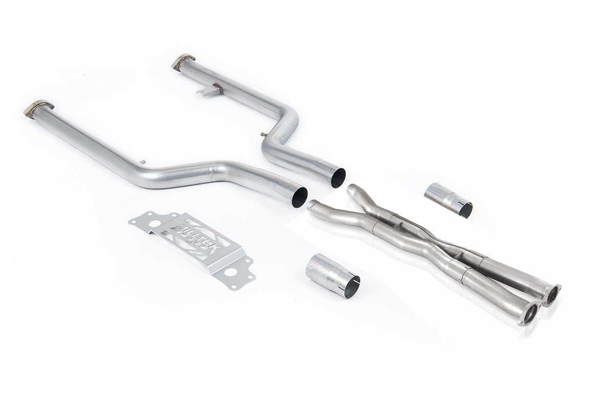 BMW M2 G87 (OPF/GPF) Mid Pipe with X - Pipe by Milltek Sport (2023+) - AUTOID - Exhaust System - Milltek Sport