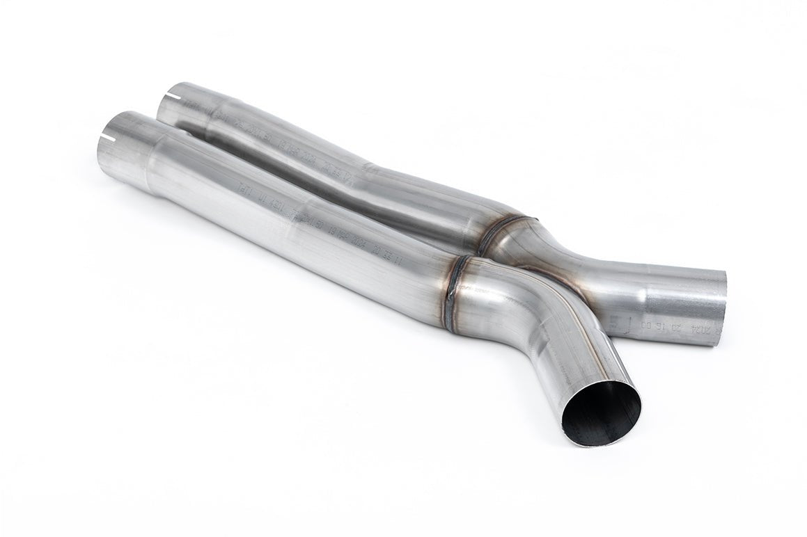 BMW M2 G87 (OPF/GPF) Mid Pipe with X - Pipe by Milltek Sport (2023+) - AUTOID - Exhaust System - Milltek Sport