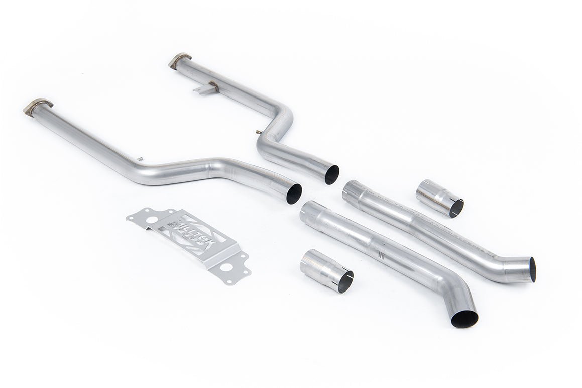 BMW M2 G87 (OPF/GPF) Mid Pipe with X - Pipe by Milltek Sport (2023+) - AUTOID - Exhaust System - Milltek Sport