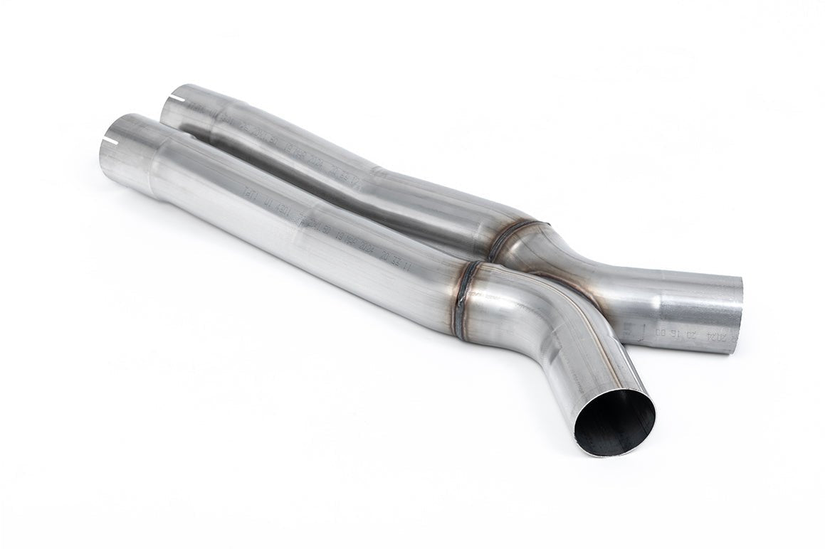BMW M2 G87 (OPF/GPF) Mid Pipe with X-Pipe by Milltek Sport (2023+) - AUTOID® - Exhaust System - Milltek Sport