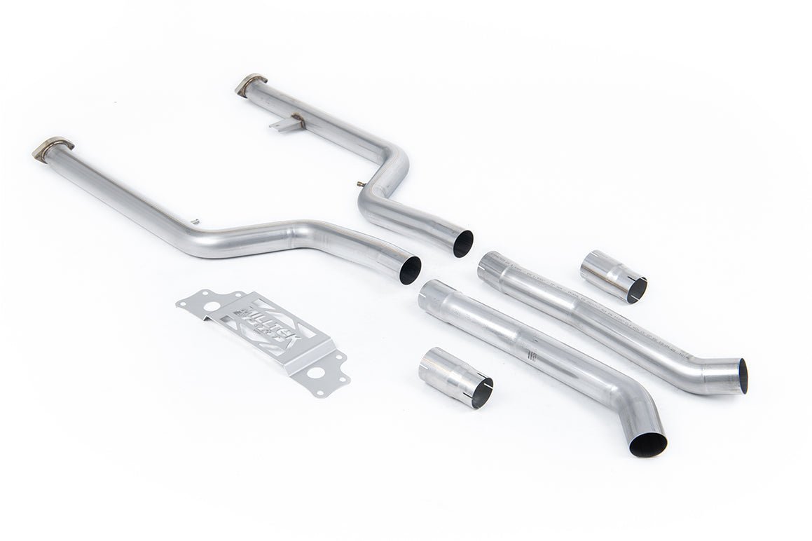 BMW M2 G87 (OPF/GPF) Mid Pipe with X-Pipe by Milltek Sport (2023+) - AUTOID® - Exhaust System - Milltek Sport