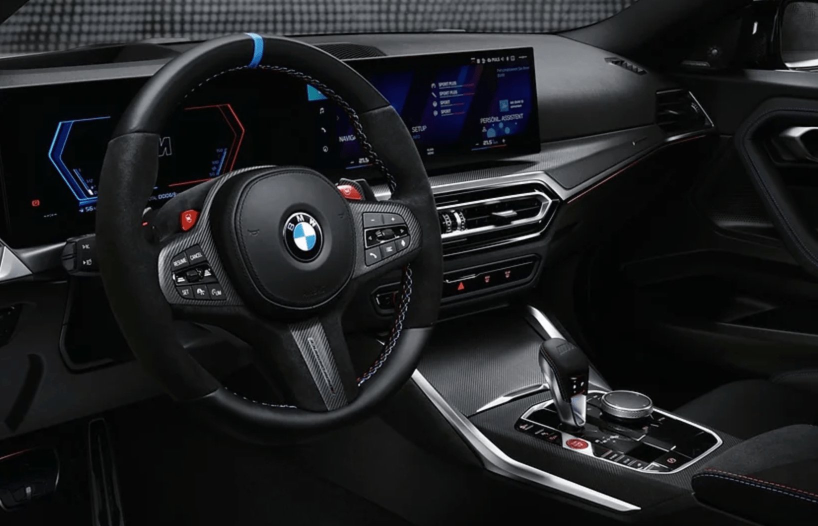 BMW M2 G87 Pre-LCI Genuine M Performance Carbon Fibre Interior Dash Trim Set (2023-2025) - AUTOID® - Dashboard & Decorative Trim - BMW M Performance
