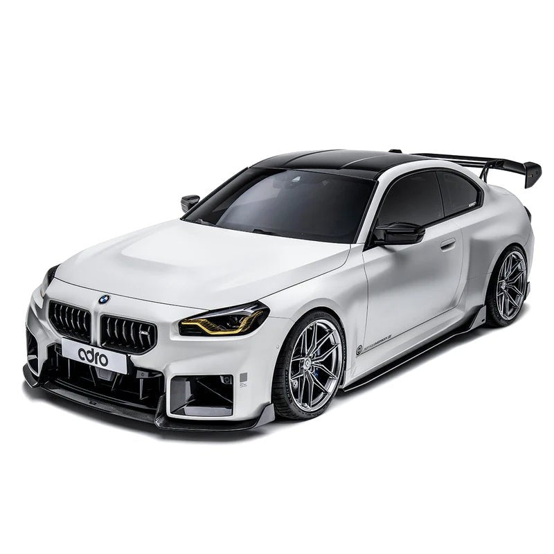 BMW M2 G87 Pre - Preg Carbon Fibre AT - R3 Swan Neck Rear Wing by Adro (2023+) - AUTOID - Rear Wings - Adro