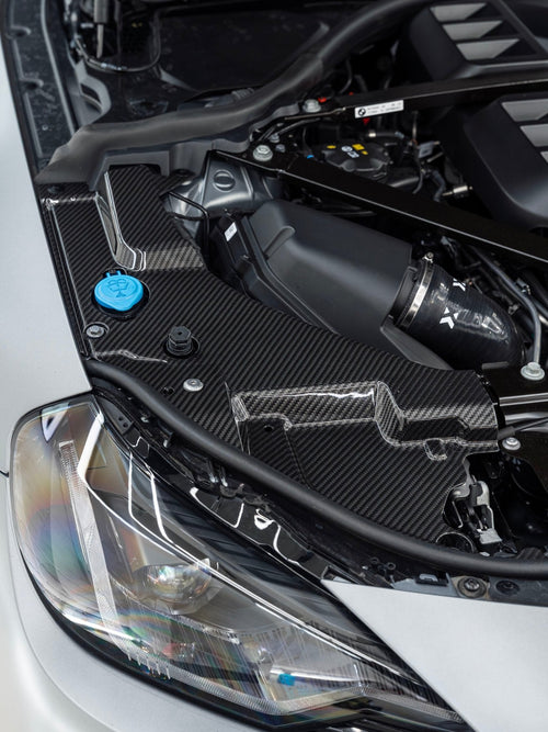 BMW M2 G87 Pre-Preg Carbon Fibre Engine Bay Headlight Cover by FORM (2023+) - AUTOID® - Accessories - FORM Industries