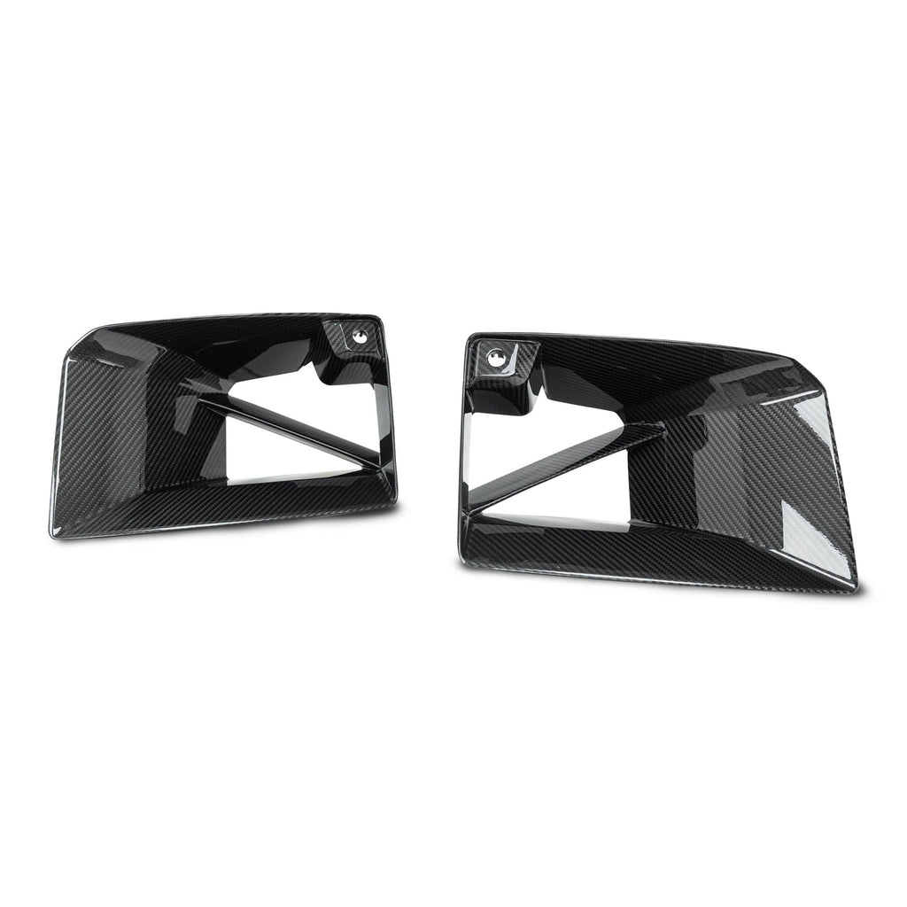 BMW M2 G87 Pre-Preg Carbon Fibre Front Ducts Inserts by FORM (2023+) - AUTOID® - Bumper Inserts & Trim - FORM Industries
