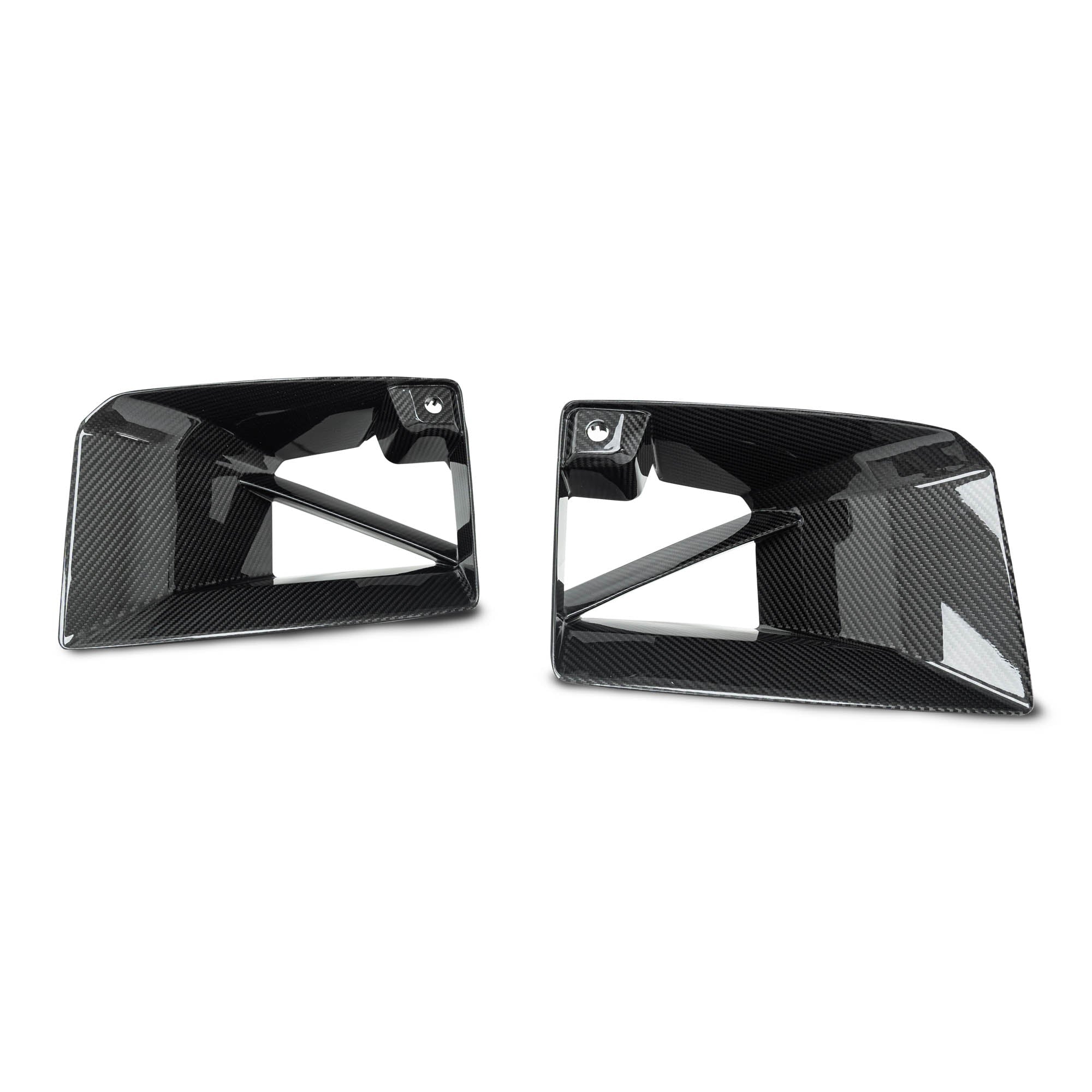 BMW M2 G87 Pre-Preg Carbon Fibre Front Ducts Inserts by FORM (2023+) - AUTOID® - Bumper Inserts & Trim - FORM Industries