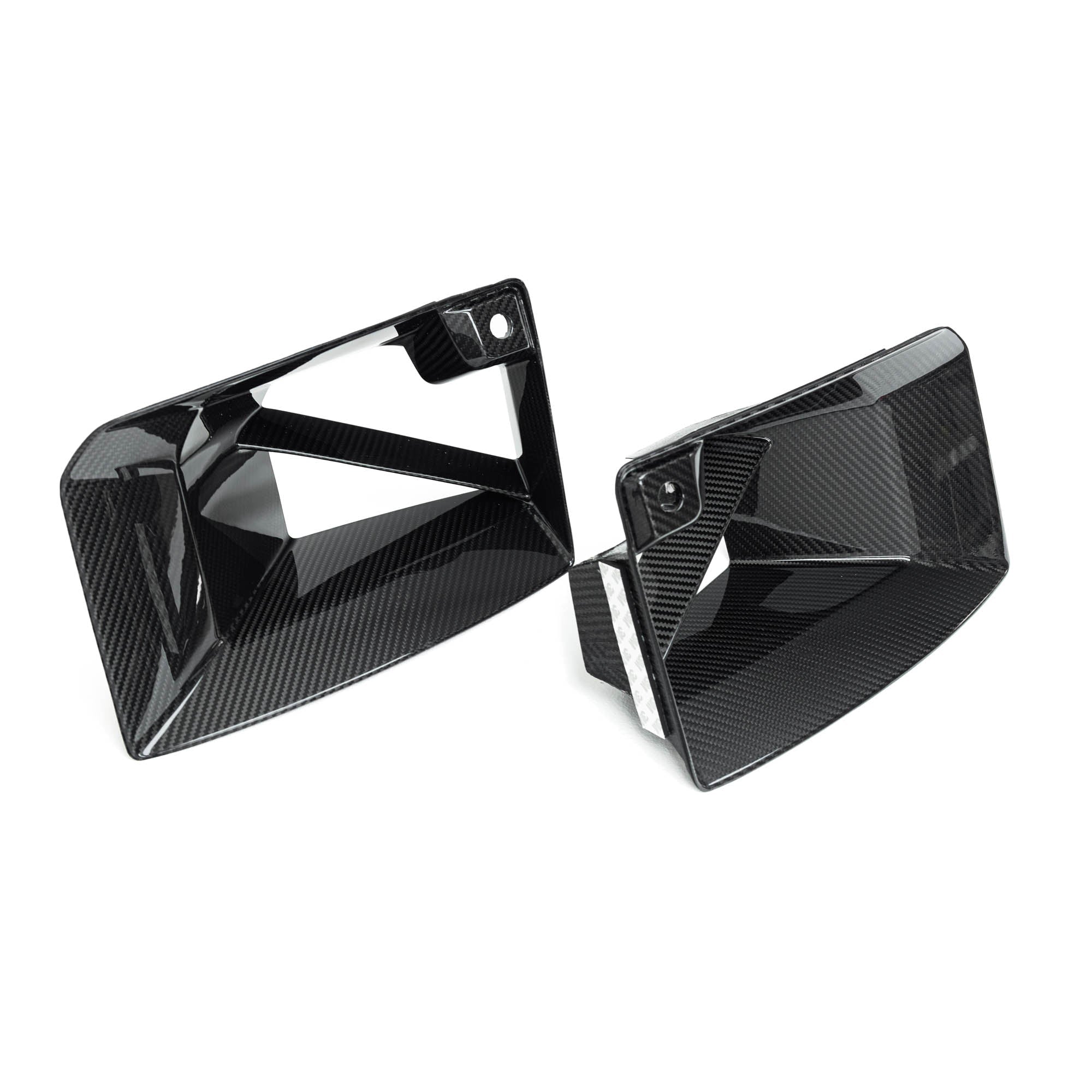 BMW M2 G87 Pre-Preg Carbon Fibre Front Ducts Inserts by FORM (2023+) - AUTOID® - Bumper Inserts & Trim - FORM Industries