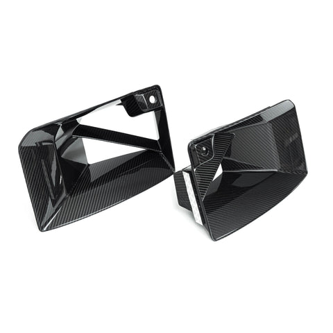 BMW M2 G87 Pre-Preg Carbon Fibre Front Ducts Inserts by FORM (2023+) - AUTOID® - Bumper Inserts & Trim - FORM Industries