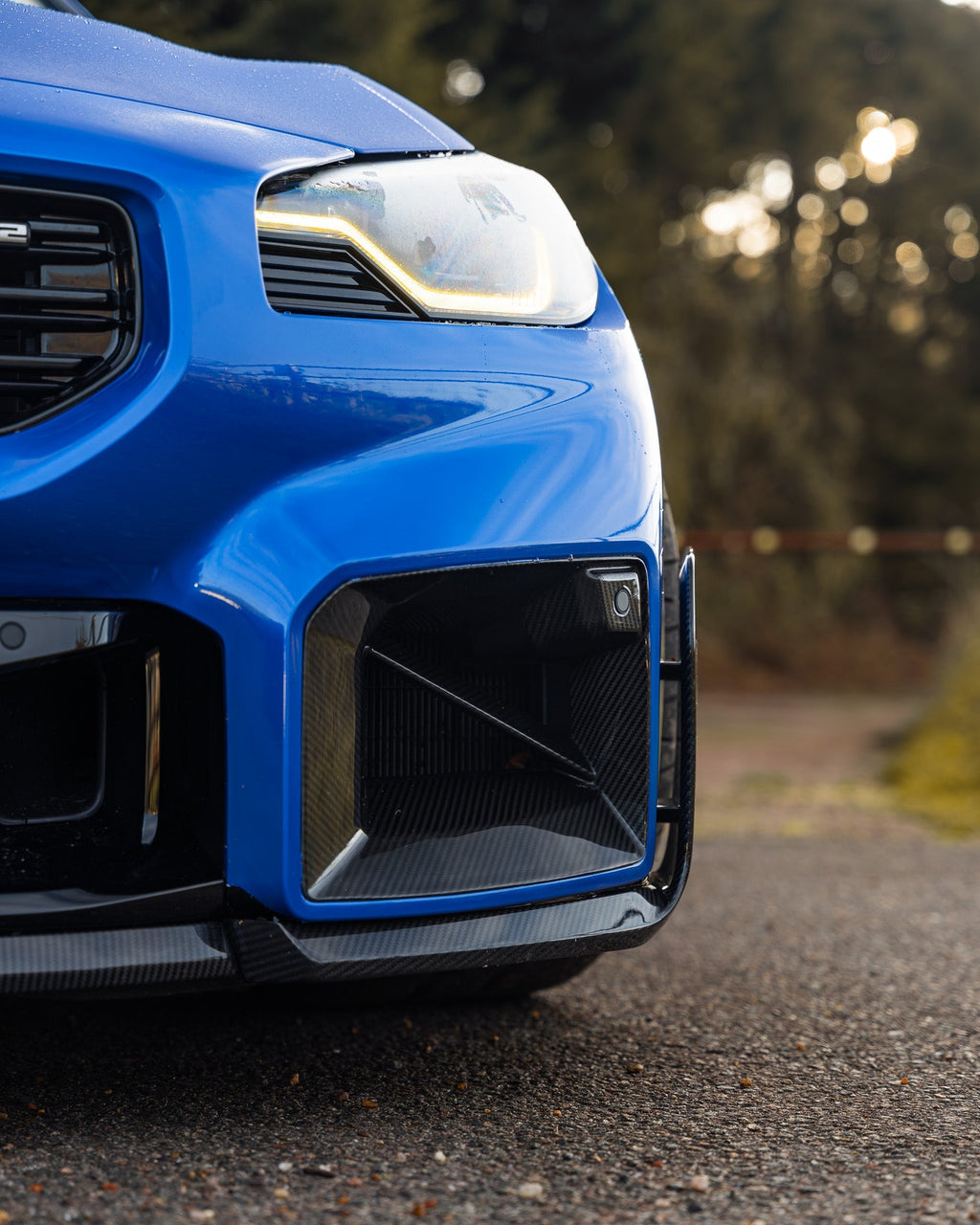 BMW M2 G87 Pre-Preg Carbon Fibre Front Ducts Inserts by FORM (2023+) - AUTOID® - Bumper Inserts & Trim - FORM Industries
