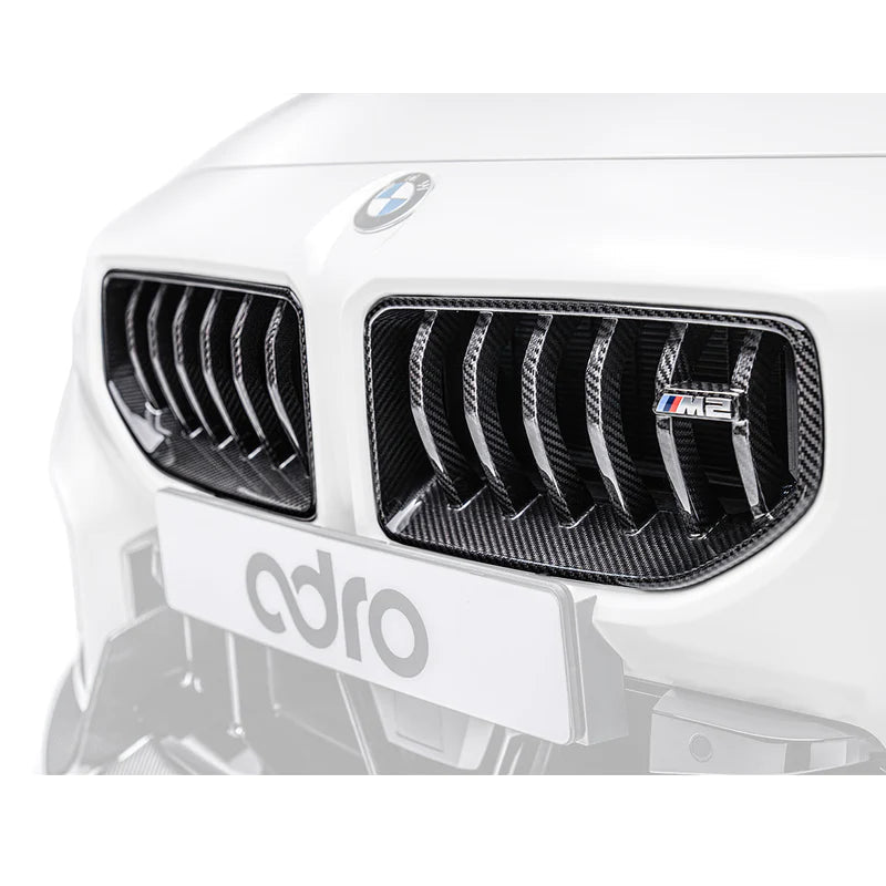 BMW M2 G87 Pre-Preg Carbon Fibre Front Grilles by Adro (2023+) - AUTOID® - Front Grille - Adro