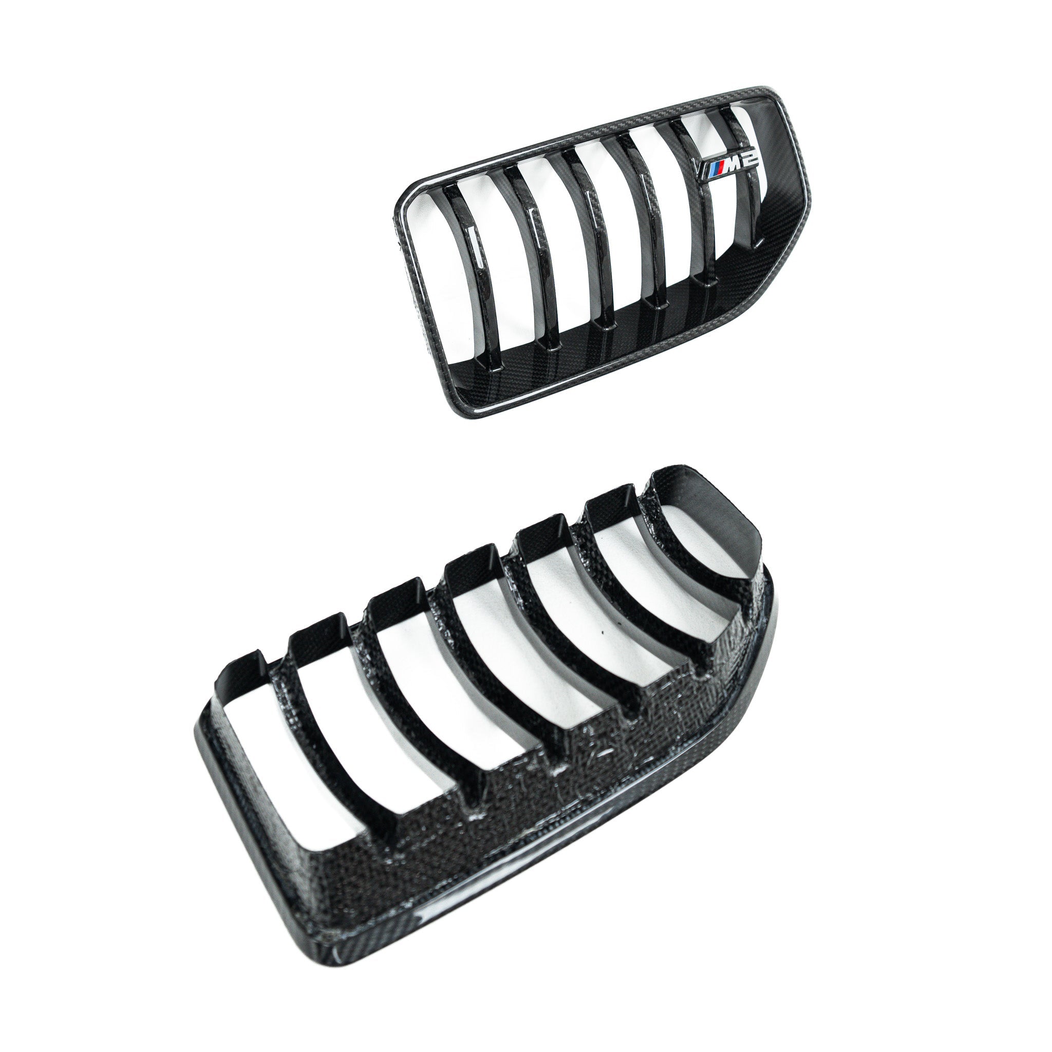 BMW M2 G87 Pre-Preg Carbon Fibre Front Grilles by Adro (2023+) - AUTOID® - Front Grille - Adro