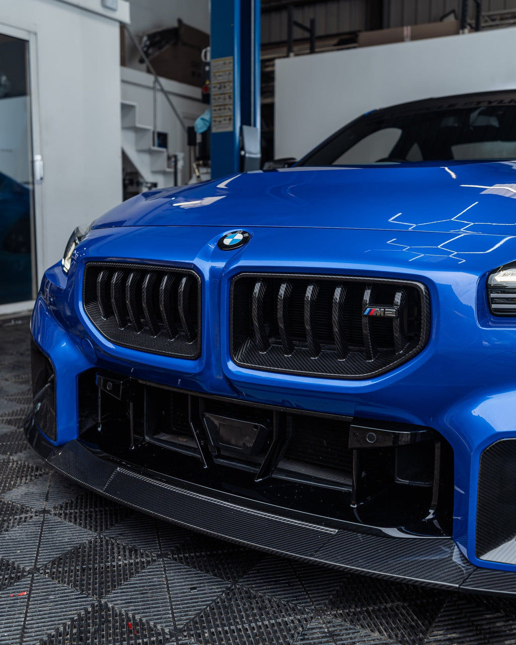 BMW M2 G87 Pre-Preg Carbon Fibre Front Grilles by Adro (2023+) - AUTOID® - Front Grille - Adro