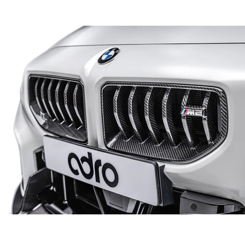 BMW M2 G87 Pre-Preg Carbon Fibre Front Grilles by Adro (2023+) - AUTOID® - Front Grille - Adro