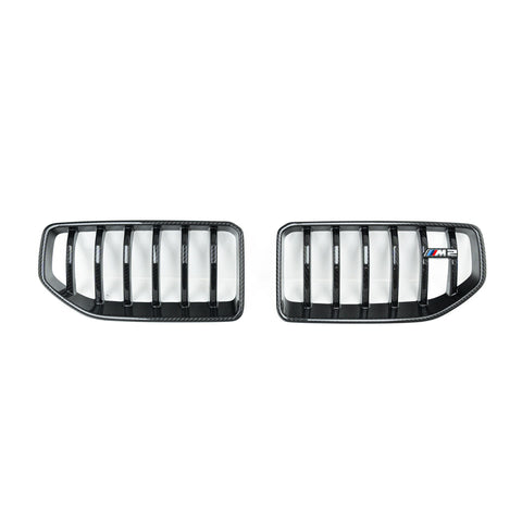BMW M2 G87 Pre-Preg Carbon Fibre Front Grilles by Adro (2023+) - AUTOID® - Front Grille - Adro