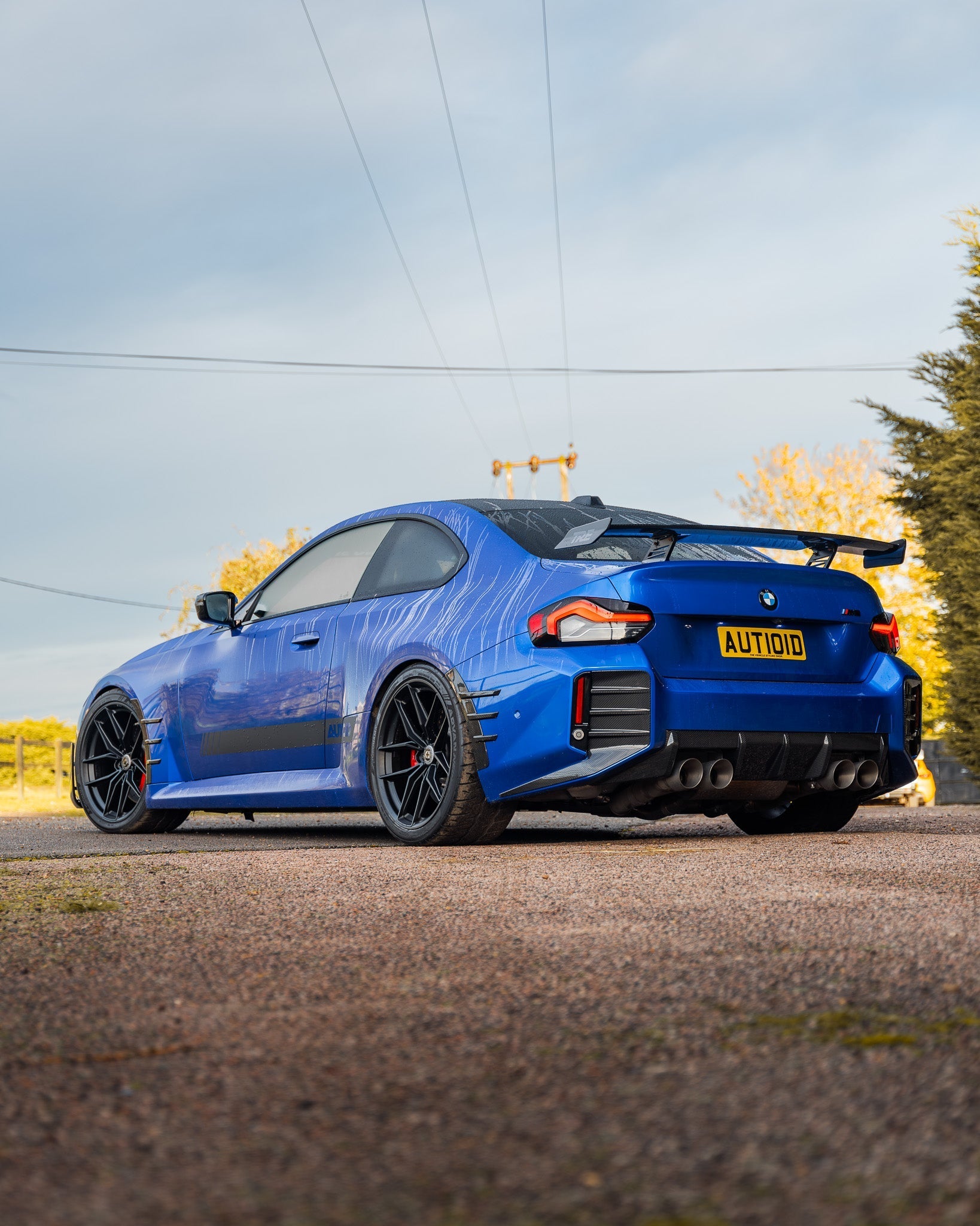 BMW M2 G87 Pre-Preg Carbon Fibre Front Side Fender Trim Spats by FORM (2023+) - AUTOID® - Fender Trim - FORM Industries