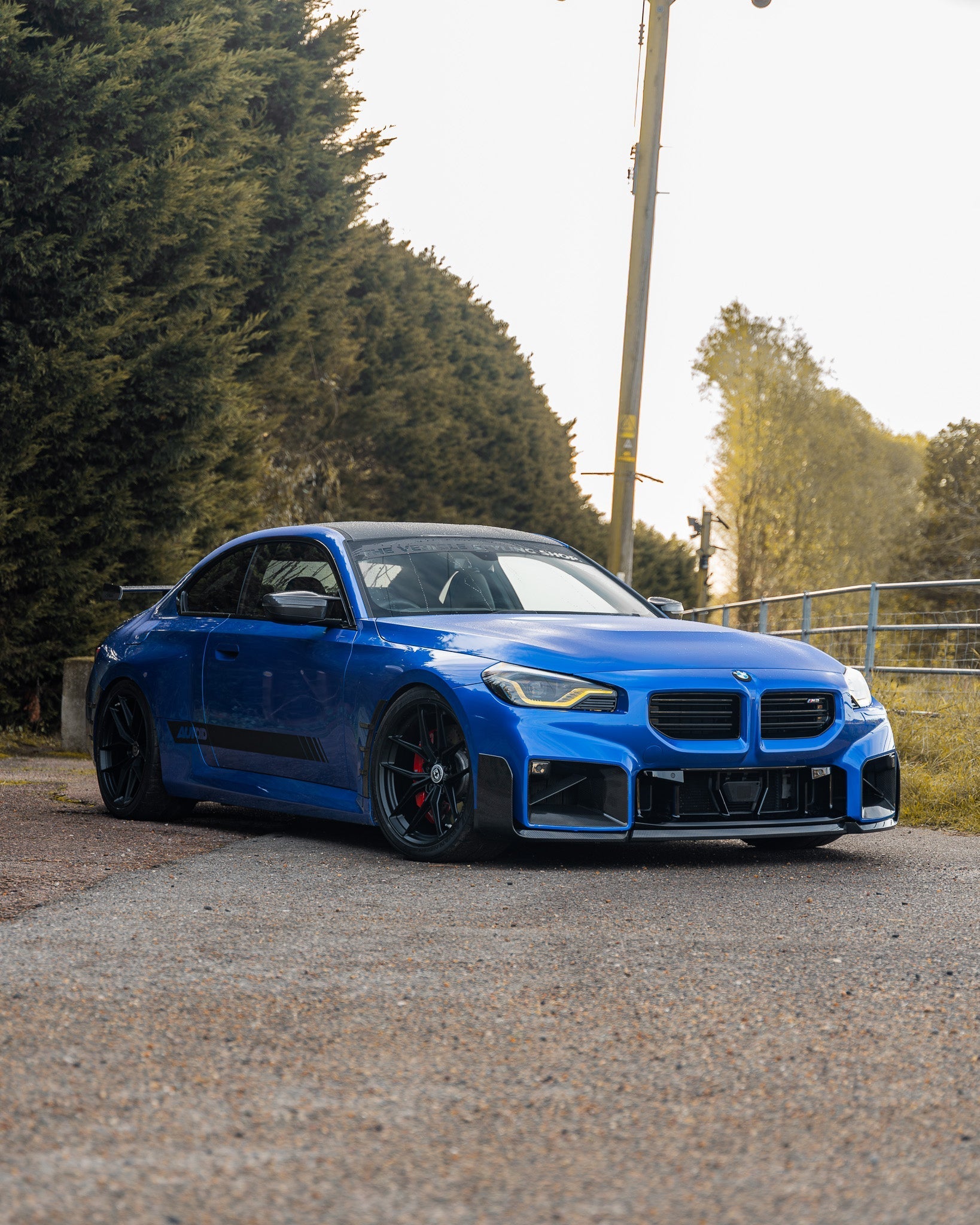 BMW M2 G87 Pre-Preg Carbon Fibre Front Side Fender Trim Spats by FORM (2023+) - AUTOID® - Fender Trim - FORM Industries