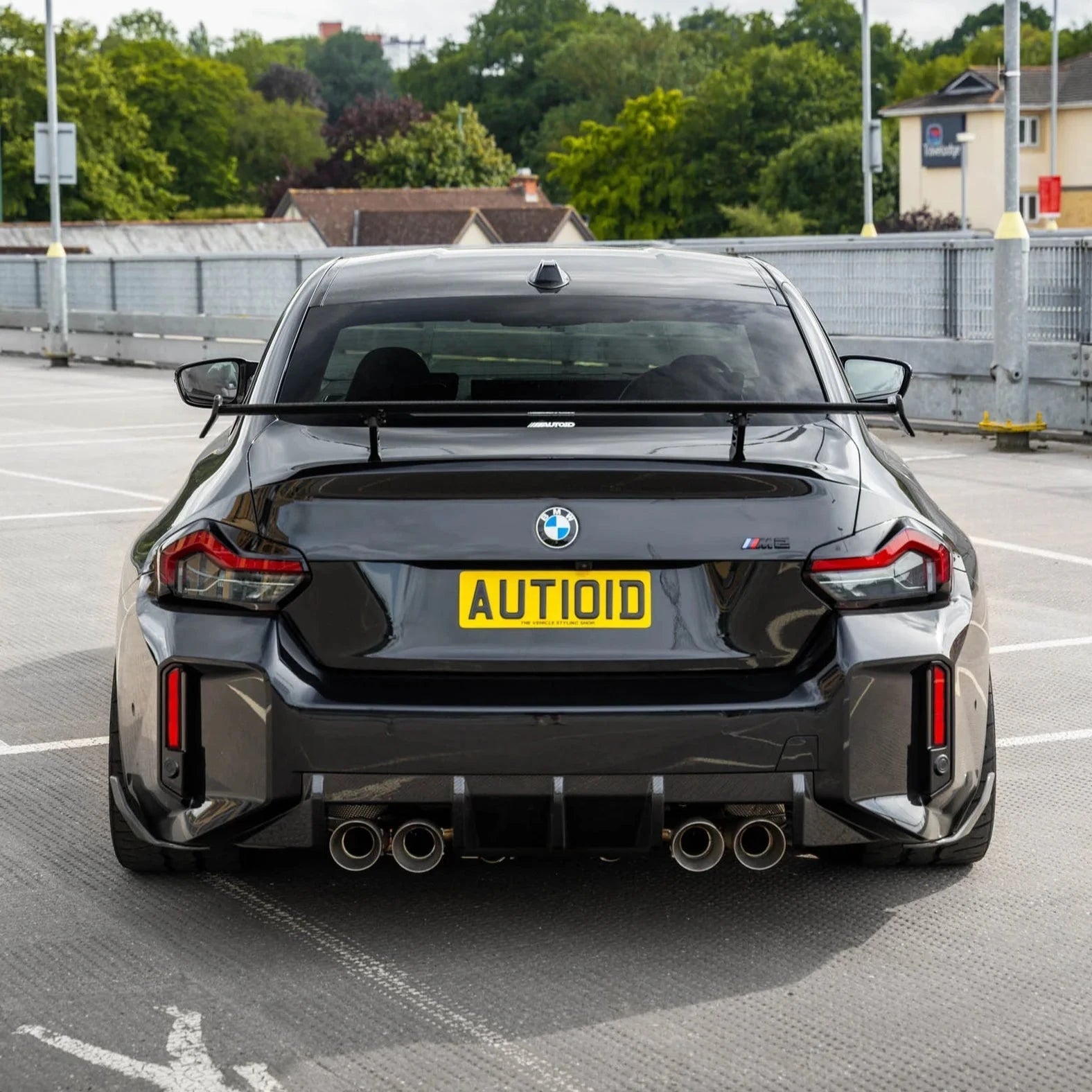 BMW M2 G87 Pre - Preg Carbon Fibre Performance Rear Diffuser by TRE (2023+) - AUTOID - Rear Diffusers - TRE