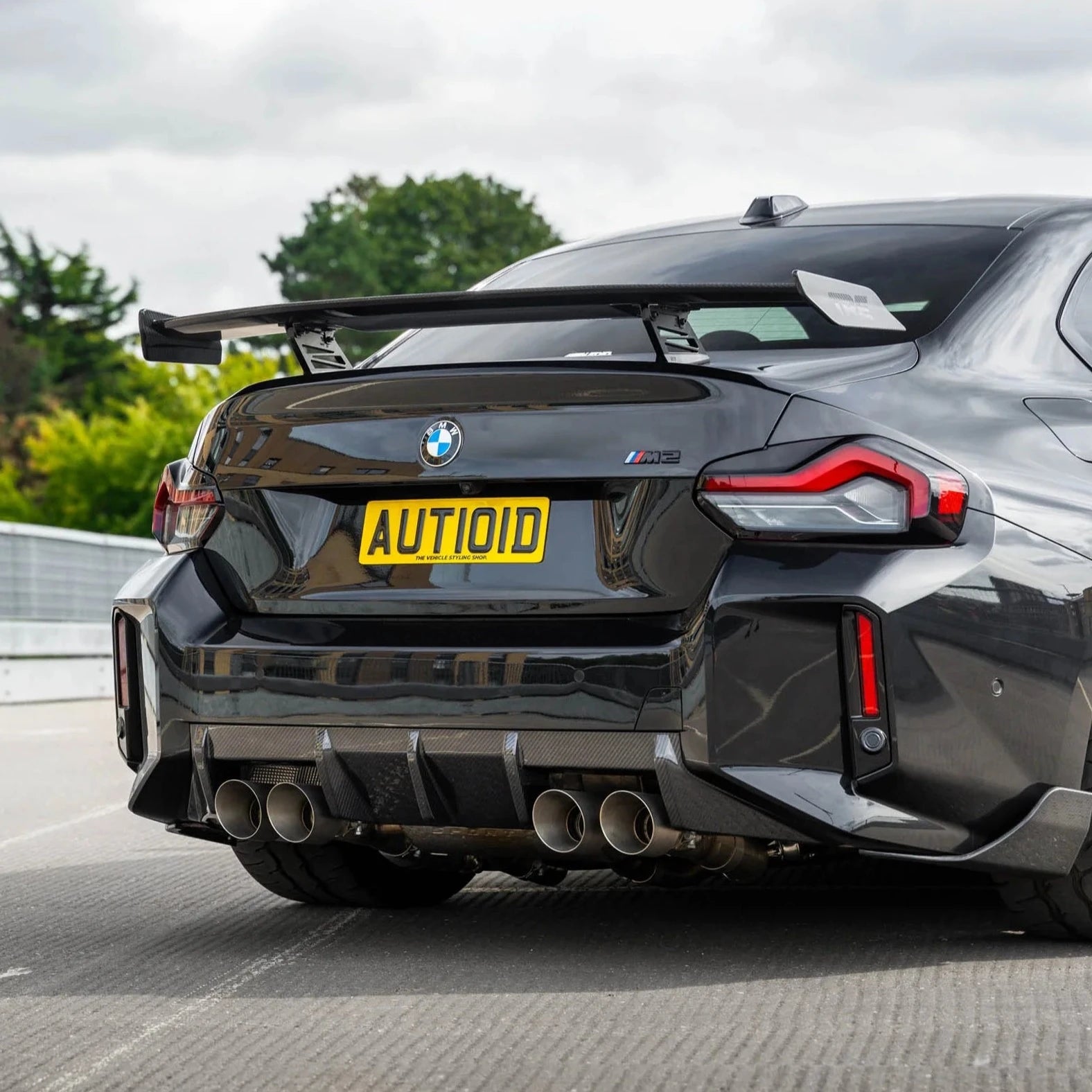 BMW M2 G87 Pre - Preg Carbon Fibre Performance Rear Diffuser by TRE (2023+) - AUTOID - Rear Diffusers - TRE