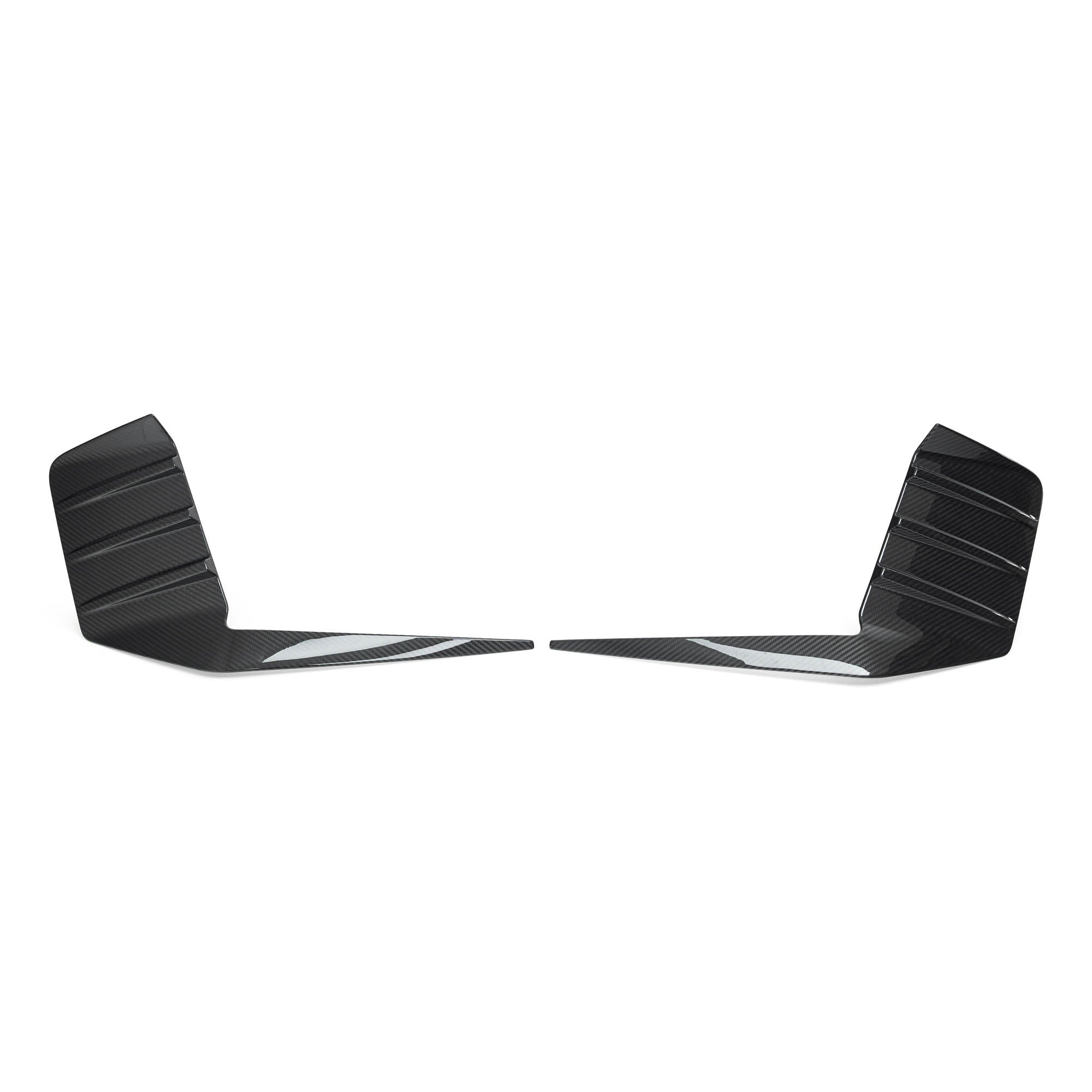 BMW M2 G87 Pre-Preg Carbon Fibre Rear Bumper Attachments by FORM (2023+) - AUTOID® - Bumper Inserts & Trim - FORM Industries