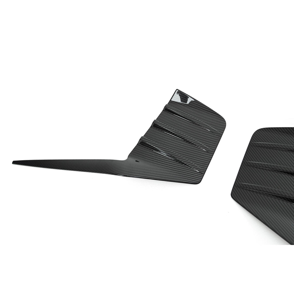 BMW M2 G87 Pre-Preg Carbon Fibre Rear Bumper Attachments by FORM (2023+) - AUTOID® - Bumper Inserts & Trim - FORM Industries