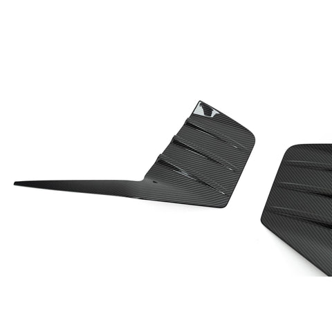 BMW M2 G87 Pre-Preg Carbon Fibre Rear Bumper Attachments by FORM (2023+) - AUTOID® - Bumper Inserts & Trim - FORM Industries