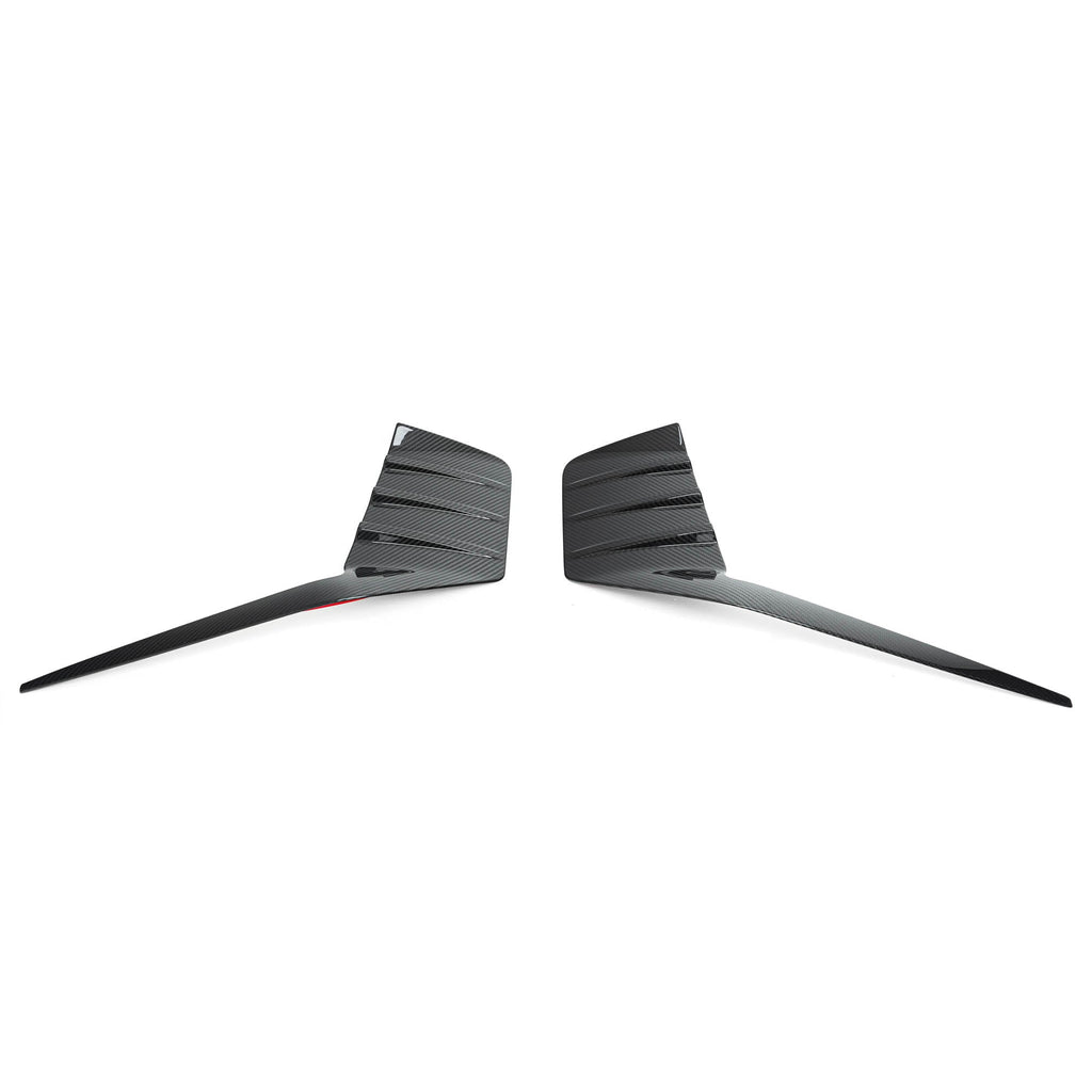 BMW M2 G87 Pre-Preg Carbon Fibre Rear Bumper Attachments by FORM (2023+) - AUTOID® - Bumper Inserts & Trim - FORM Industries