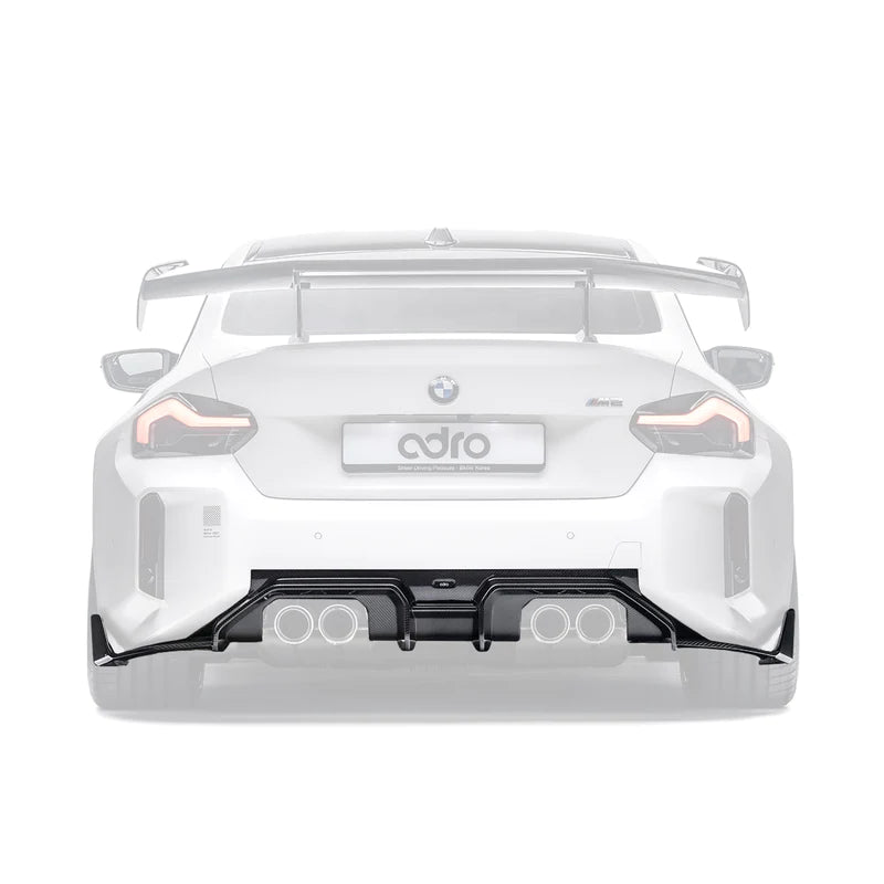 BMW M2 G87 Pre - Preg Carbon Fibre Rear Diffuser by Adro (2023+) - AUTOID - Rear Diffusers - Adro