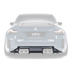 BMW M2 G87 Pre-Preg Carbon Fibre Rear Diffuser V2 by Adro (2023+) - AUTOID® - Rear Diffusers - Adro