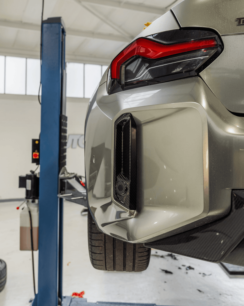 BMW M2 G87 Pre-Preg Carbon Fibre Rear Reflector Deletes (2021+) - AUTOID® - Reflector Inserts & Overlays - CT Design