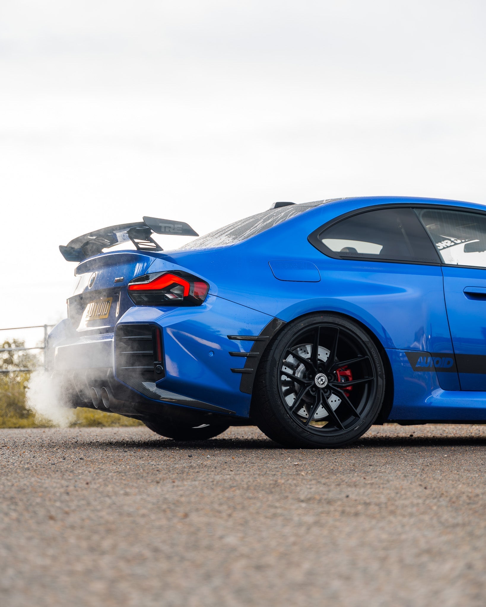BMW M2 G87 Pre-Preg Carbon Fibre Rear Side Fender Trim Spats by FORM (2023+) - AUTOID® - Fender Trim - FORM Industries