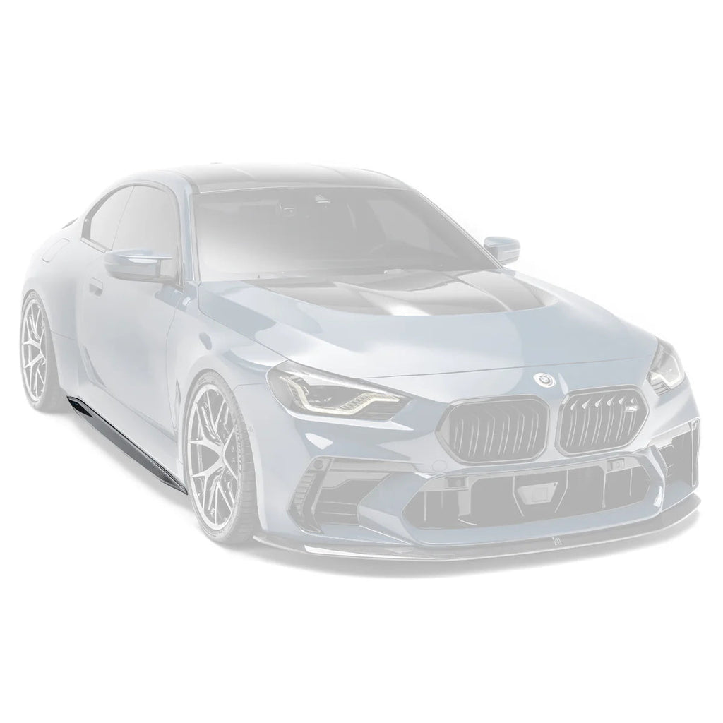 BMW M2 G87 Pre-Preg Carbon Fibre Side Skirts V2 by Adro (2023+) - AUTOID® - Side Skirts & Winglets - Adro