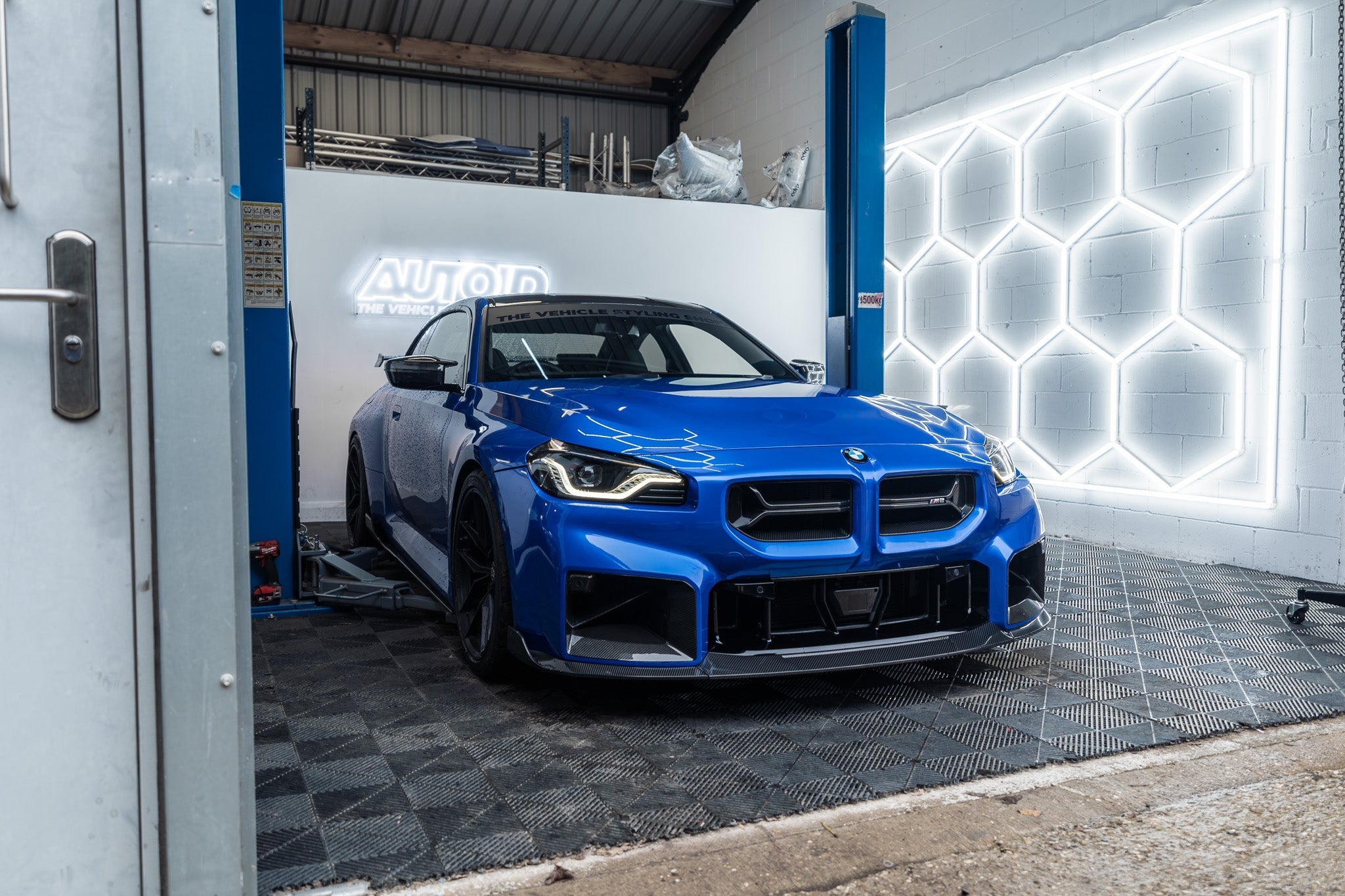 BMW M2 G87 Pre-Preg Carbon Fibre T-CSL Front Grilles by TREVORA (2023+) - AUTOID® - Front Grille - TREVORA