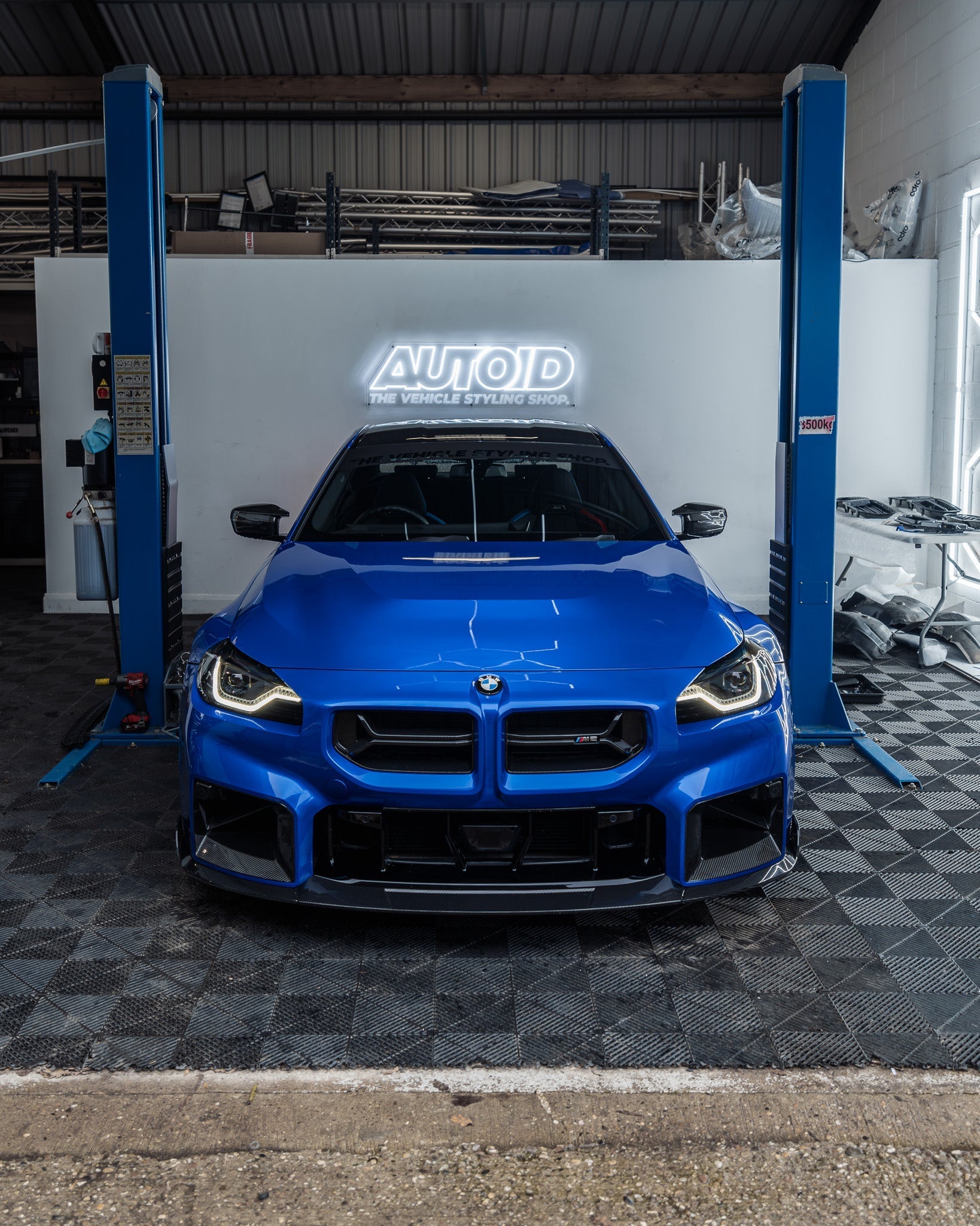 BMW M2 G87 Pre-Preg Carbon Fibre T-CSL Front Grilles by TREVORA (2023+) - AUTOID® - Front Grille - TREVORA