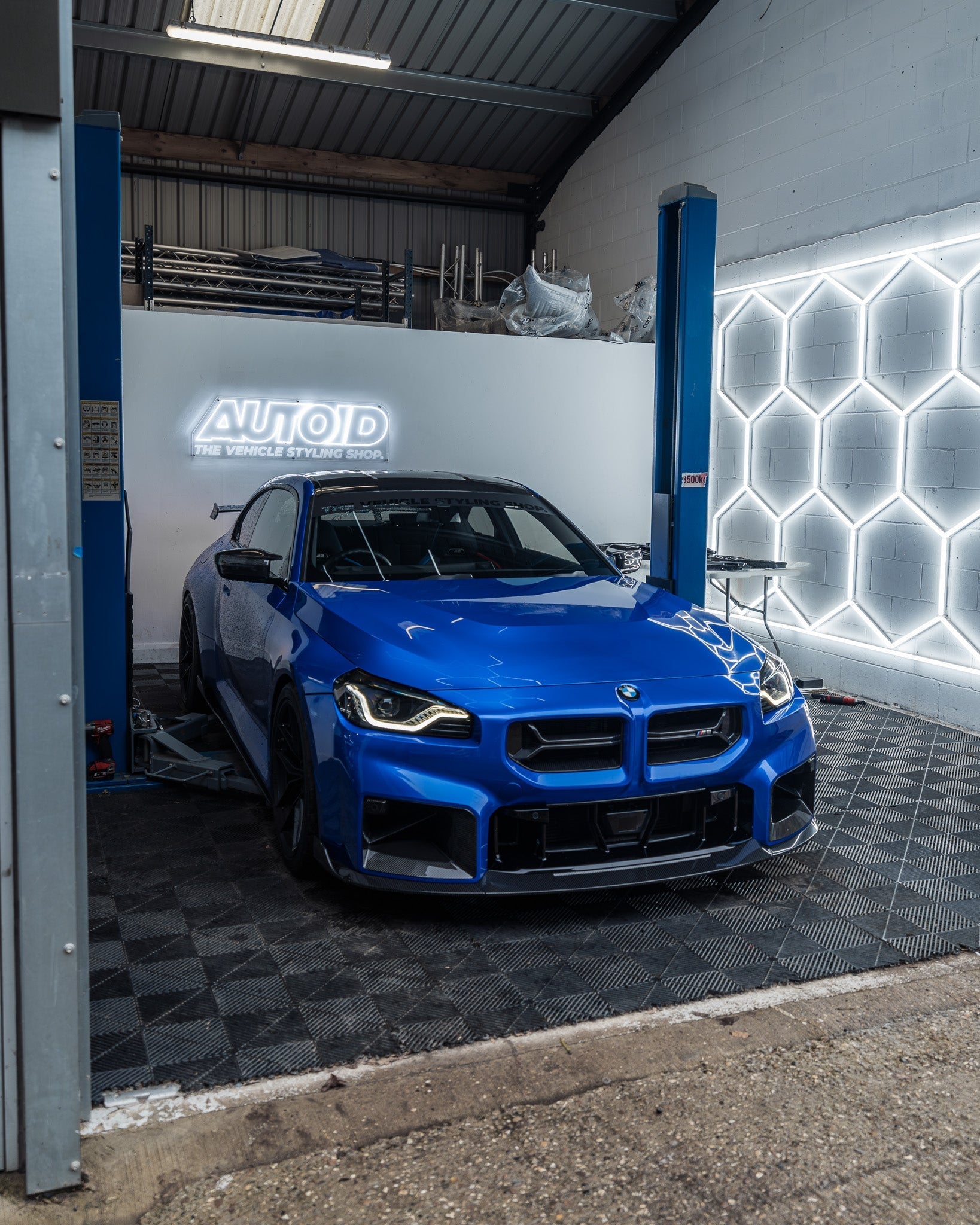 BMW M2 G87 Pre-Preg Carbon Fibre T-CSL Front Grilles by TREVORA (2023+) - AUTOID® - Front Grille - TREVORA